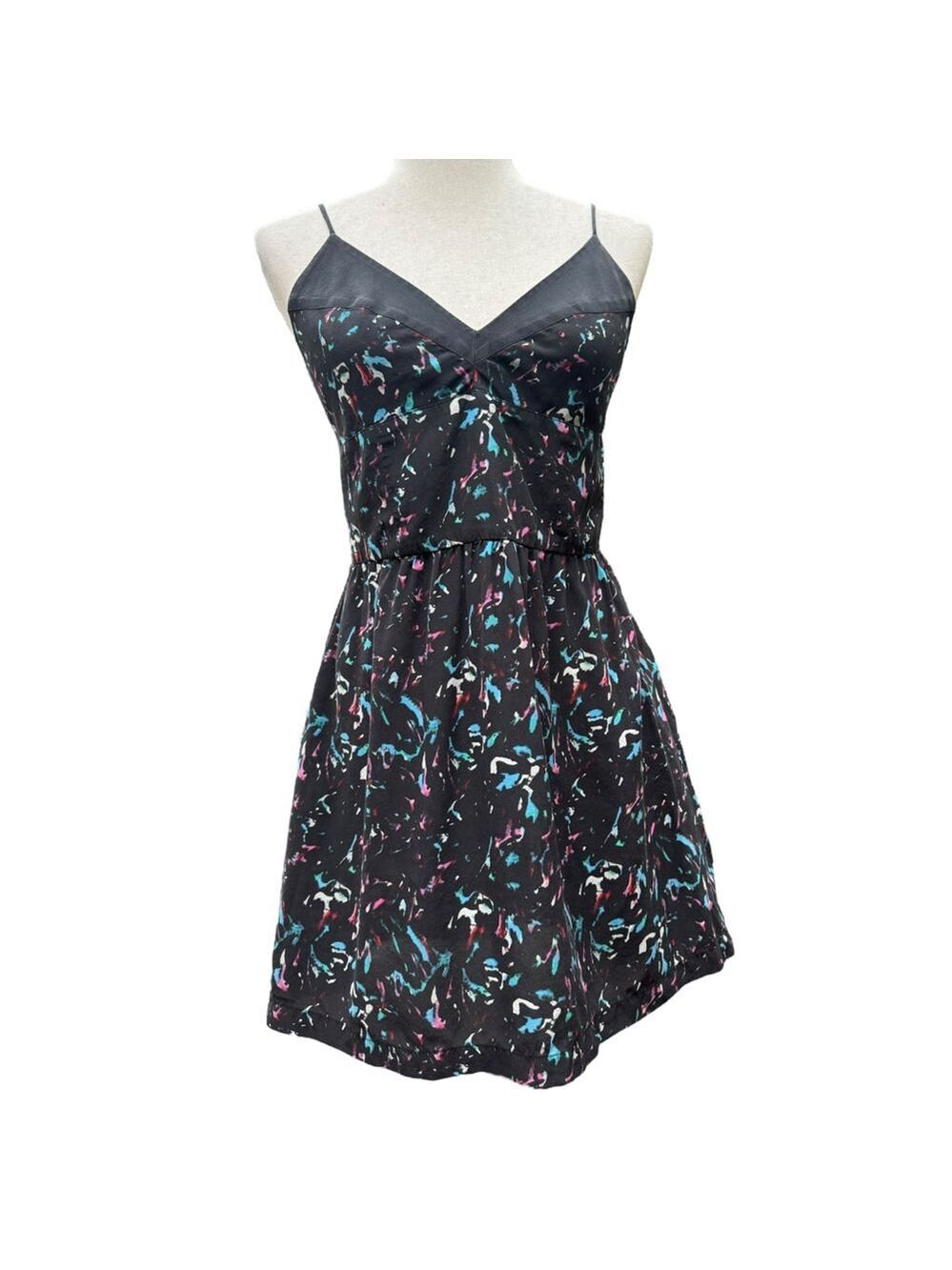 MYNE Silk Mini Dress Size 6 Y2K Indie Designer Party Cocktail Core Aesthetic - Picture 13 of 13